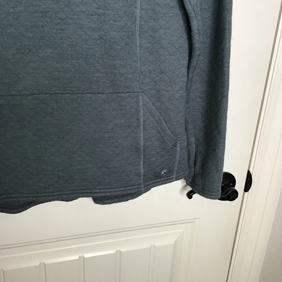 Kuhl Women's Athena Pullover in Pewter Green Size Medium. - Picture 6 of 16